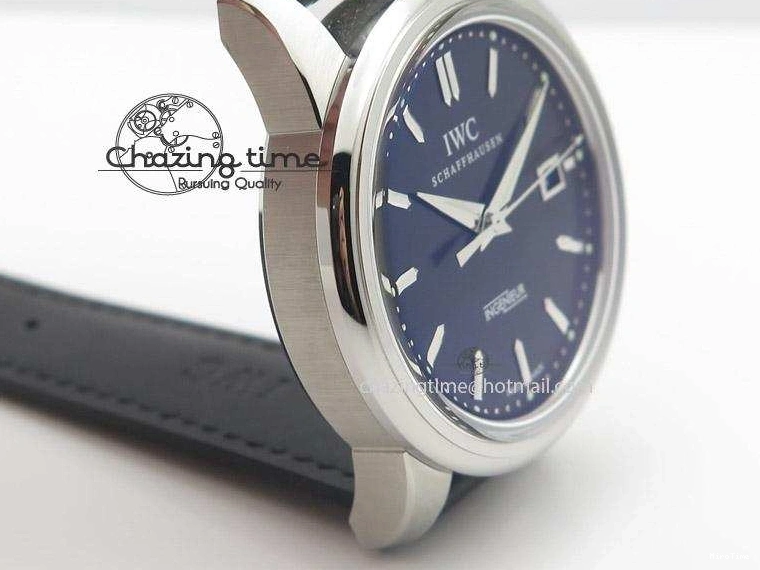 MIROTIME 0227 Ingeniuer St.Laurens SS Black Dial MK 1:1 Best Edition On Black Leather Strap  A Seasonal 7367